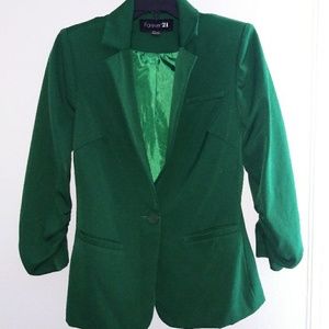 Forever 21 Emerald Blazer